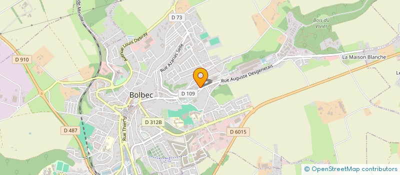 localisation de l'entreprise MONSIEUR DIDIER DELAPORTE à BOLBEC