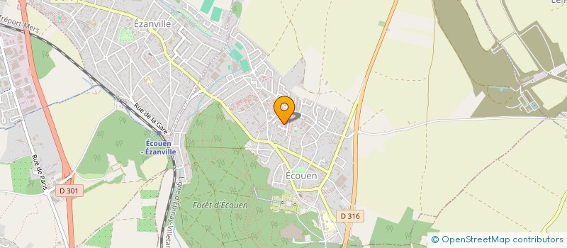 localisation de l'entreprise MONSIEUR DIDIER DELATTRE  ECOUEN