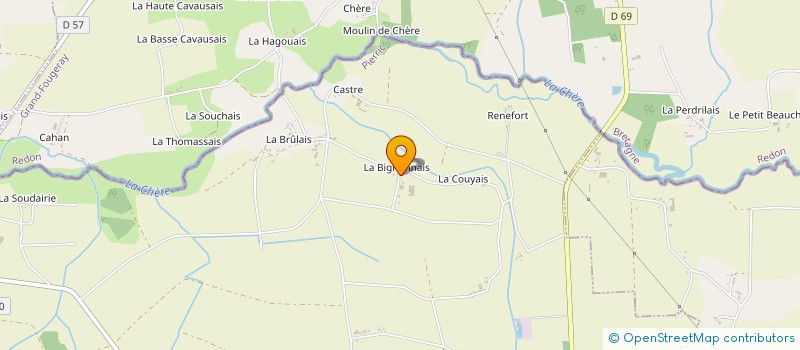 localisation de l'entreprise MONSIEUR DIDIER DELAUNAY  PIERRIC