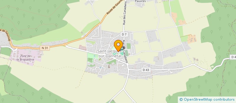 localisation de l'entreprise MONSIEUR DIDIER DELAUNAY  SAINT-JACQUES-SUR-DARNETAL