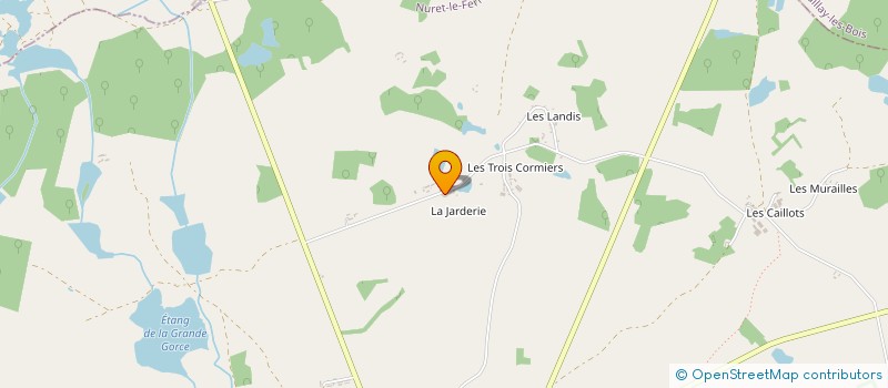 localisation de l'entreprise MONSIEUR DIDIER DELAVAUD à NURET-LE-FERRON