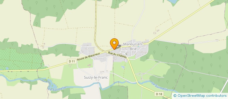 localisation de l'entreprise MONSIEUR DIDIER DELAVEAU  MAREUIL-EN-BRIE