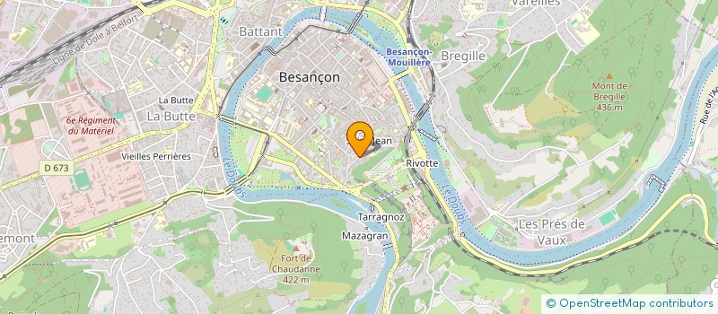 localisation de l'entreprise MONSIEUR DIDIER DELERAY à BESANCON
