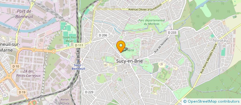localisation de l'entreprise MONSIEUR DIDIER DELMOT LOGBO à SUCY-EN-BRIE