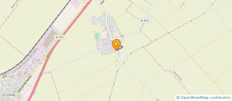 localisation de l'entreprise MONSIEUR DIDIER DELORME  CAUREL