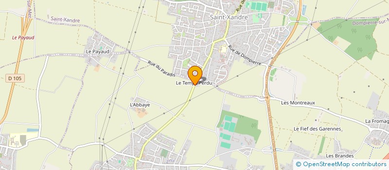 localisation de l'entreprise MONSIEUR DIDIER DELORME  PUILBOREAU