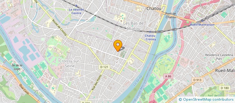 localisation de l'entreprise MONSIEUR DIDIER DELPY  CROISSY-SUR-SEINE