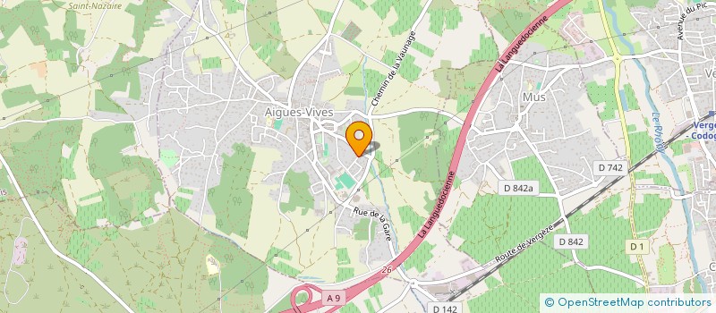 localisation de l'entreprise MONSIEUR DIDIER DEMEY  AIGUES-VIVES