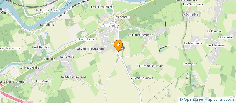 localisation de l'entreprise MONSIEUR DIDIER DEMONGE  VILLANDRY