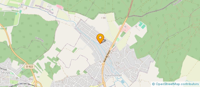 localisation de l'entreprise MONSIEUR DIDIER DEMOUCHY DIDIER  CHAUMONTEL