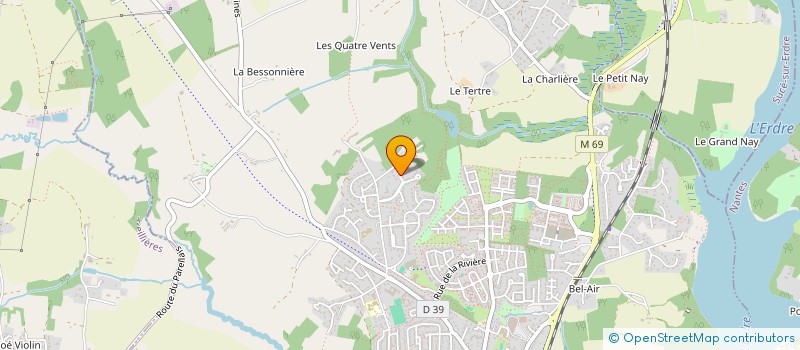 localisation de l'entreprise MONSIEUR DIDIER DENIS à LA CHAPELLE-SUR-ERDRE