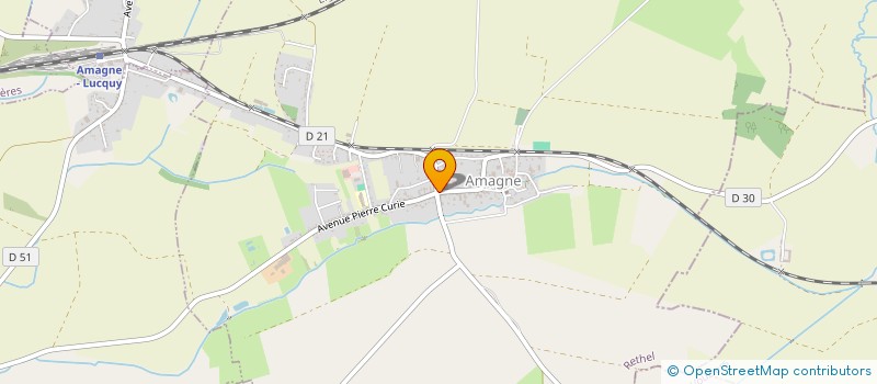 localisation de l'entreprise MONSIEUR DIDIER DENISARD  AMAGNE