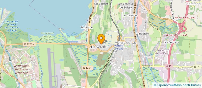 localisation de l'entreprise MONSIEUR DIDIER DEPIENNE  VIVIERS-DU-LAC