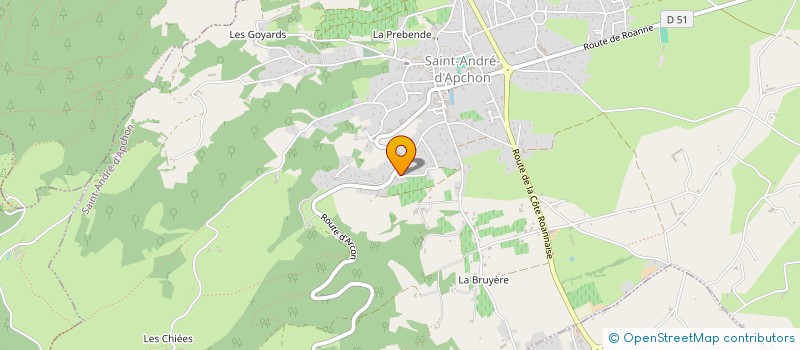 localisation de l'entreprise MONSIEUR DIDIER DEPLANQUE  SAINT-ANDRE-D'APCHON