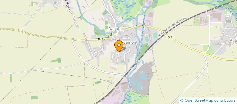 localisation de l'entreprise MONSIEUR DIDIER DEPRAETRE  VECQUEMONT