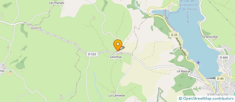 localisation de l'entreprise MONSIEUR DIDIER DERROUCH  VILLEFRANCHE-DE-PANAT