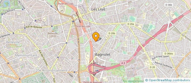 localisation de l'entreprise MONSIEUR DIDIER DESCHAMPS à BAGNOLET