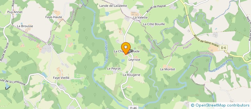 localisation de l'entreprise MONSIEUR DIDIER DESCHAMPS  PAYZAC