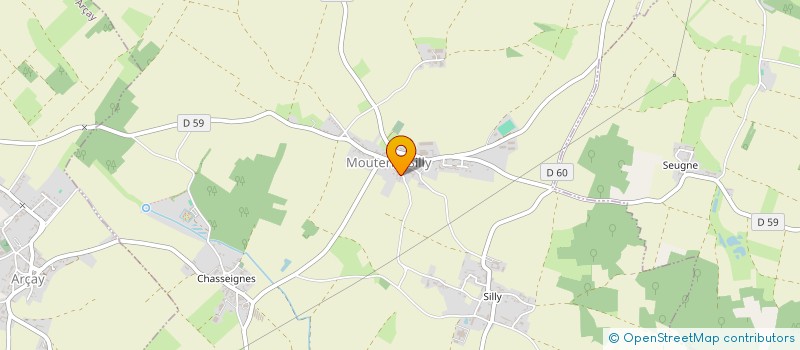 localisation de l'entreprise MONSIEUR DIDIER DESCHAMPS  MOUTERRE-SILLY