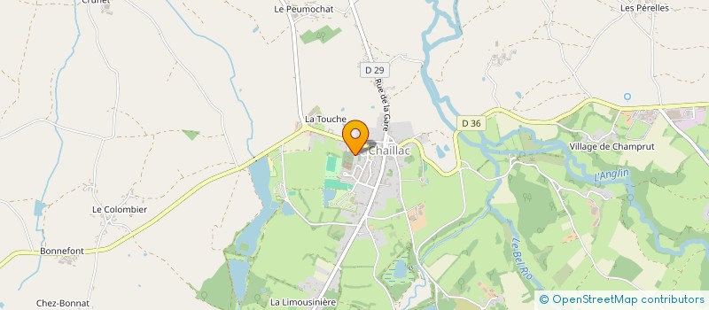 localisation de l'entreprise MONSIEUR DIDIER DESCHATRETTE à CHAILLAC