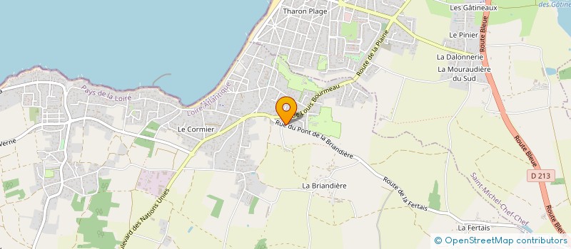 localisation de l'entreprise MONSIEUR DIDIER DESMAS à LA PLAINE-SUR-MER