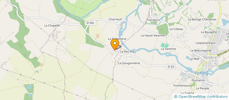 localisation de l'entreprise MONSIEUR DIDIER DESMAZIERES à PRISSAC