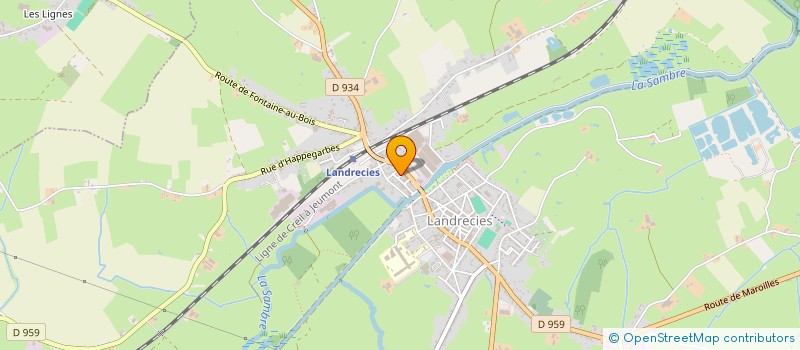 localisation de l'entreprise MONSIEUR DIDIER DESPREZ à LANDRECIES