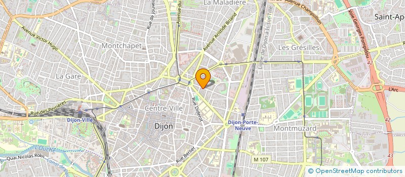 localisation de l'entreprise MONSIEUR DIDIER DESSUS  DIJON