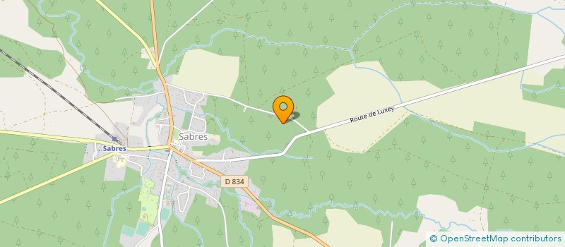 localisation de l'entreprise MONSIEUR DIDIER DEURE  SABRES