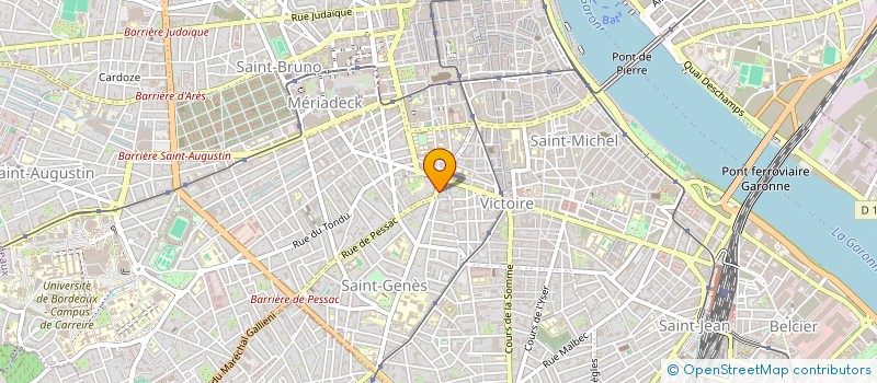 localisation de l'entreprise MONSIEUR DIDIER DEVAUX à BORDEAUX