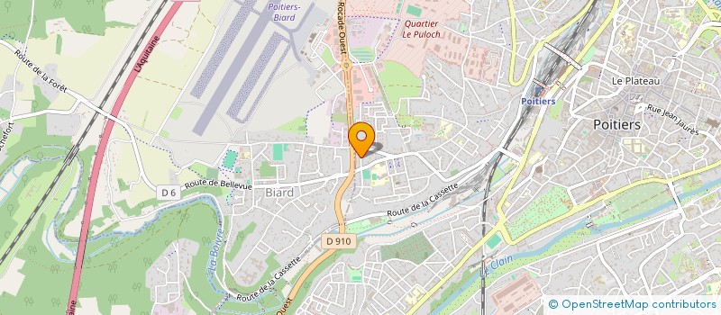 localisation de l'entreprise MONSIEUR DIDIER DIAS NUNES  POITIERS