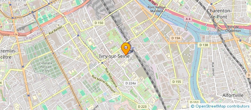 localisation de l'entreprise MONSIEUR DIDIER DIAVANGAMA MBESE  IVRY-SUR-SEINE