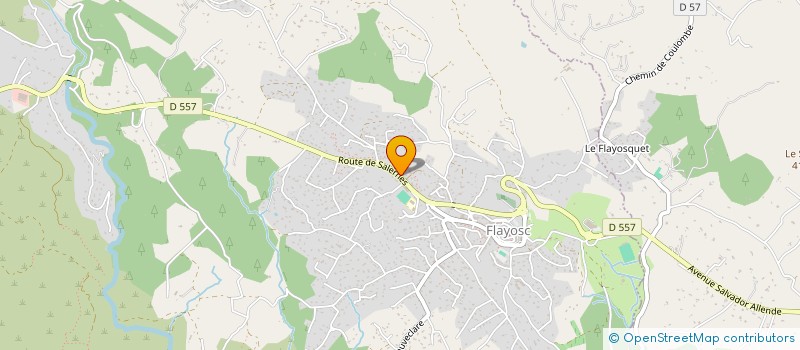 localisation de l'entreprise MONSIEUR DIDIER DOMINGUEZ  FLAYOSC