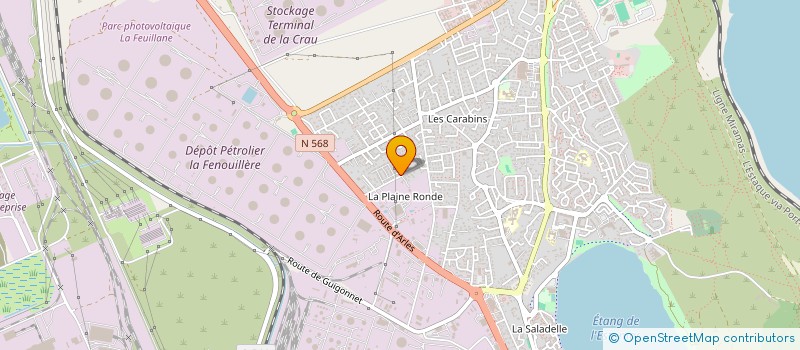 localisation de l'entreprise MONSIEUR DIDIER DOMINGUEZ  ISTRES