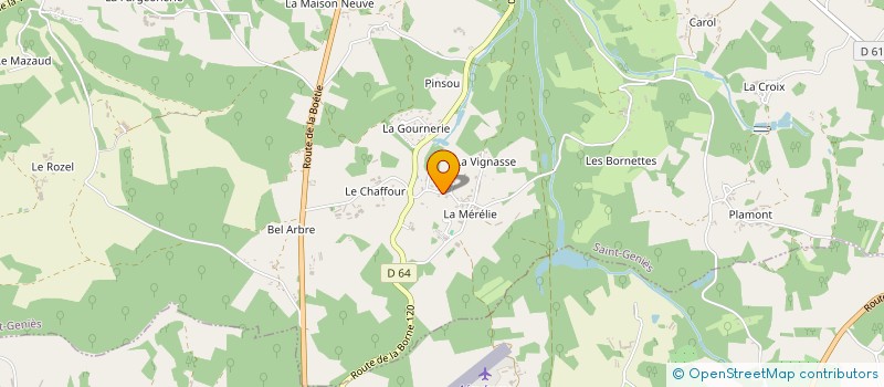 localisation de l'entreprise MONSIEUR DIDIER DOMME  SAINT-GENIES