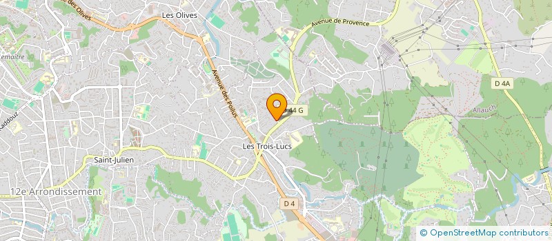localisation de l'entreprise MONSIEUR DIDIER DONZEL à MARSEILLE