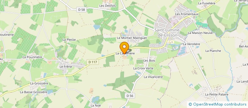 localisation de l'entreprise MONSIEUR DIDIER DOUILLARD  SAINT-LUMINE-DE-CLISSON