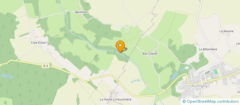 localisation de l'entreprise MONSIEUR DIDIER DOUILLET  ARCHIGNY