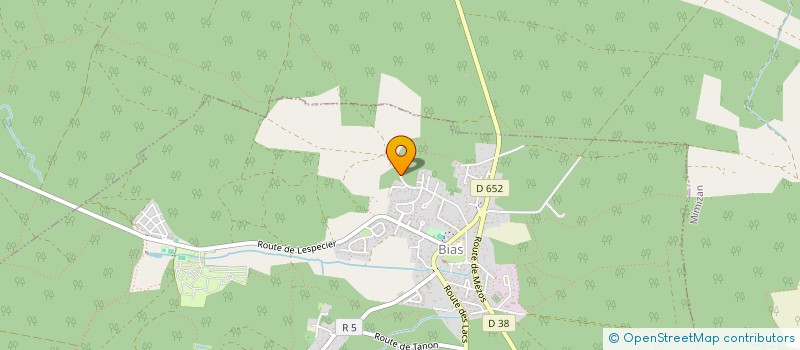 localisation de l'entreprise MONSIEUR DIDIER DOUSSE  BIAS