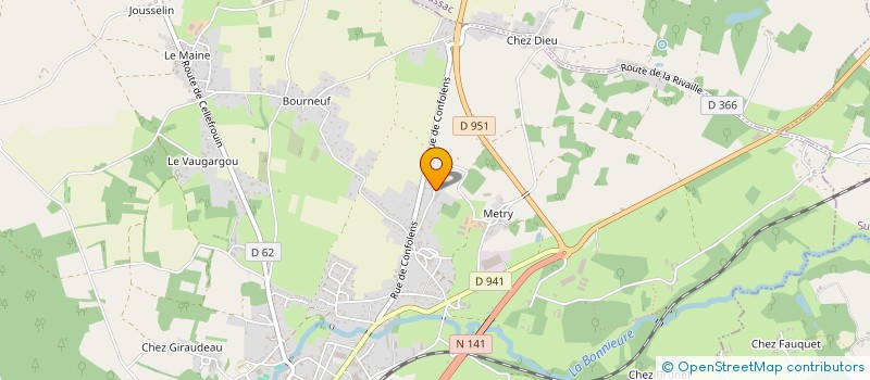 localisation de l'entreprise MONSIEUR DIDIER DOUTAU à CHASSENEUIL-SUR-BONNIEURE
