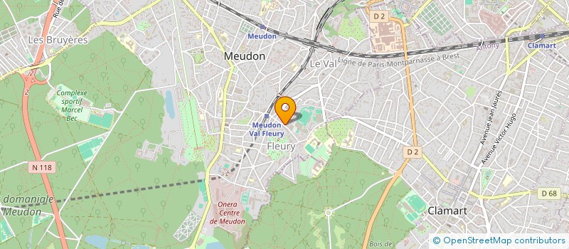 localisation de l'entreprise MONSIEUR DIDIER DRILLIEN à MEUDON