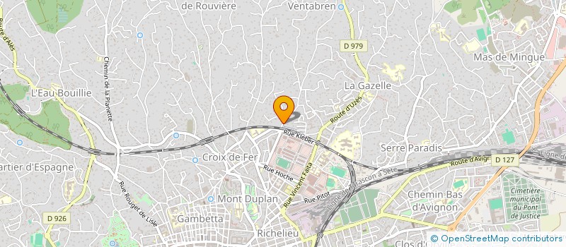 localisation de l'entreprise MONSIEUR DIDIER DRULLION  NIMES