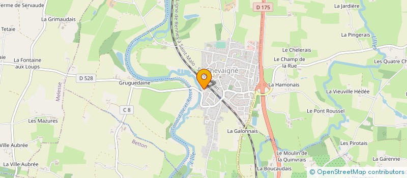 localisation de l'entreprise MONSIEUR DIDIER DUBOIS  SAINT AUBIN D'AUBIGNE