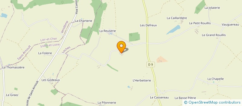 localisation de l'entreprise MONSIEUR DIDIER DUBREUIL  AUTHON