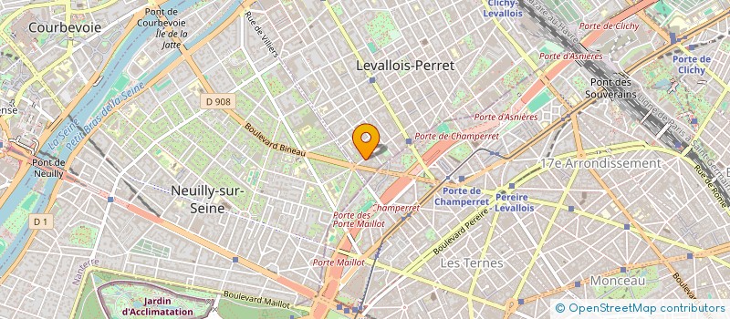 localisation de l'entreprise MONSIEUR DIDIER DUBUY à LEVALLOIS-PERRET