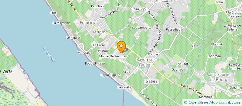 localisation de l'entreprise MONSIEUR DIDIER DUCOUT  SAMONAC