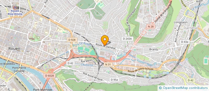 localisation de l'entreprise MONSIEUR DIDIER DUCROQ à ROUEN