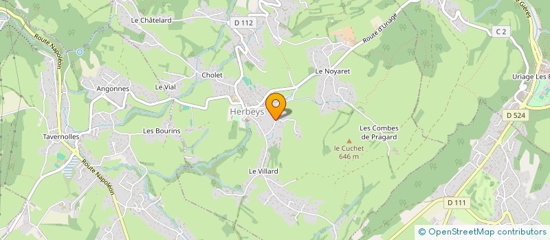 localisation de l'entreprise MONSIEUR DIDIER DUFOUR  HERBEYS