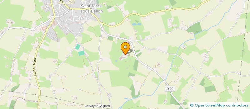 localisation de l'entreprise MONSIEUR DIDIER DULUARD  BALLON-SAINT MARS