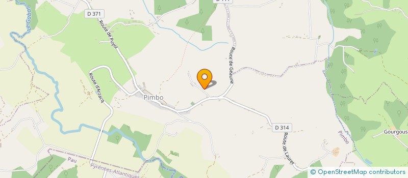 localisation de l'entreprise MONSIEUR DIDIER DUMARTIN  MIRAMONT-SENSACQ